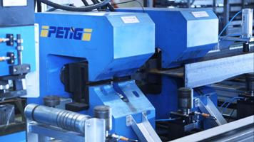 Ligne de poinçonnage semi-automatique - I-BEAM - FRIEDRICH PETIG GMBH - hydraulique / de barres / de perçage