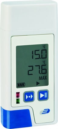 Enregistreur de données de température - TempPDF-L - Tecnosoft - USB / avec afficheur LCD / pour applications médicales