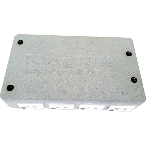 Enregistreur de données de température - TC-Log 8 USB - Tecnosoft - USB / sans écran / pour thermocouple