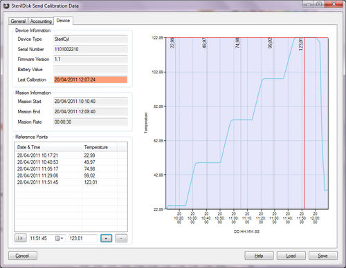 Logiciel de calibration - Tecno Calib - Tecnosoft - Windows