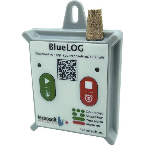 Enregistreur de données de température et d'humidité - BlueLOG RH - Tecnosoft - bluetooth / sans écran / pour applications alimentaires