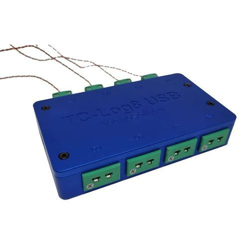 Enregistreur de données de température - TC-Log 8 USB series - Tecnosoft - USB / sans écran / pour thermocouple