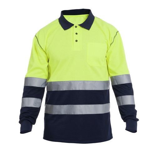 Polo haute visibilité - JUDE HV - tomas bodero s.a. - de travail / en polyester / en coton