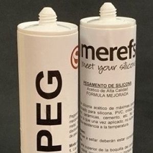 Colle silicone - 10SIPEG - MEREFSA, S.L.U. - pour aluminium / pour plastique / pour verre