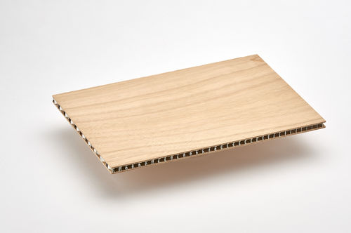 Panneau sandwich en nid d'abeille - COMPOCEL&reg; W - Cel Components S.r.l. - face en contreplaqué / pour agencement intérieur / pour meuble