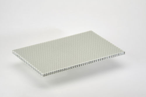 Panneau sandwich en nid d'abeille - ALUSTEP® 300 LIGHT - Cel Components S.r.l. - face en fibre de verre / mural / pour agencement intérieur