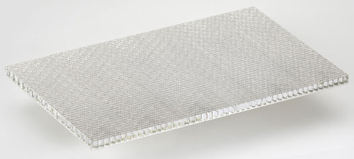 Panneau sandwich en nid d'abeille - ALUSTEP 500 SL - Cel Components S.r.l. - face en fibre de verre / pour mur / pour agencement intérieur