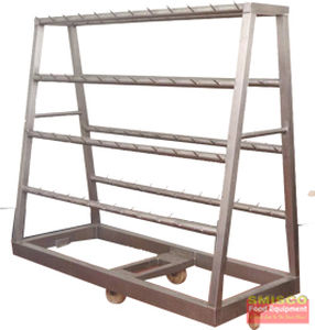 Chariot de transport - Smisco Food Equipment Ltd - en acier inoxydable / pour viande / à roulettes
