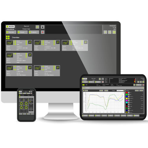 Logiciel de visualisation - VISUDESK - Sesotec GmbH - serveur OPC UA / industriel