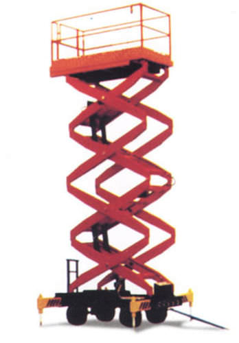 Plateforme élévatrice à ciseaux mobile - SJY series - HYTSU GROUP - pour forte charge