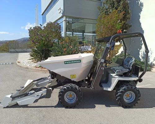 Dumper sur pneus - D-2000H-AG - Piquersa Maquinaria, S.A. - diesel / autochargeuse