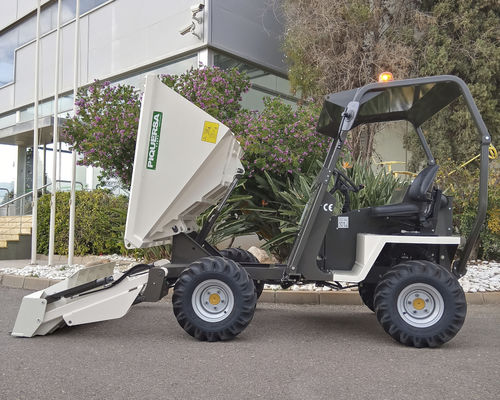 Dumper sur pneus - D-2000H-AC - Piquersa Maquinaria, S.A. - diesel / à déchargement frontal / autochargeuse