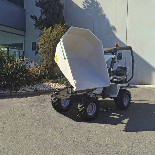 Dumper sur pneus - D-2500-DG - Piquersa Maquinaria, S.A. - diesel / à déchargement frontal / à déchargement par l'arrière