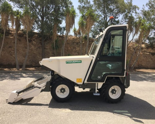 Dumper sur pneus - D-2500-AC - Piquersa Maquinaria, S.A. - diesel / à déchargement frontal / autochargeuse