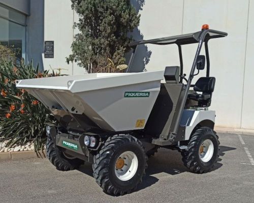 Dumper sur pneus - D-4500H-DG - Piquersa Maquinaria, S.A. - diesel / à déchargement par l'arrière / à benne pivotante