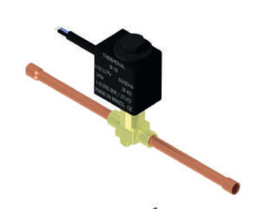 Électrovanne à commande directe - 26202 - Thermoval - 2 voies / NF / huile