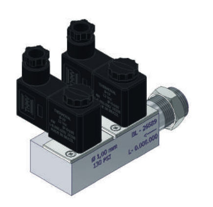 Manifold 3 voies - 26689 - Thermoval - en aluminium / hydraulique / pour air