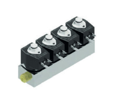 Manifold 3 voies - 19936 - Thermoval - en aluminium / pour applications hydrauliques / pour air