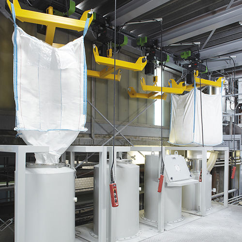 Dispositif de décharge pour big bag - AZO Group - pour matériau en vrac / pneumatique / automatique