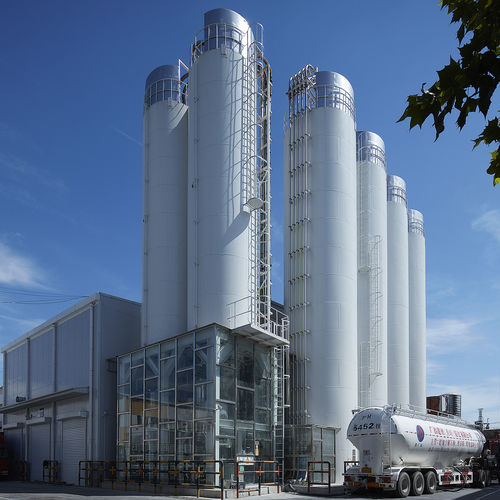 Silo avec fond vibrant - AZO Group - pour produits en vrac / pour produits chimiques / pour système de rangement