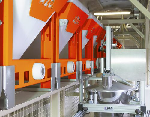 Unité de dosage de poudre - DosiBox® - AZO Group - pondérale / à vis / pour l'industrie agroalimentaire