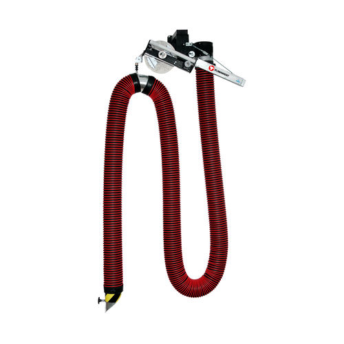 Extracteur de gaz d'échappement pour voiture - OBS/P series - KLIMAWENT - pour atelier / pour garage / mural