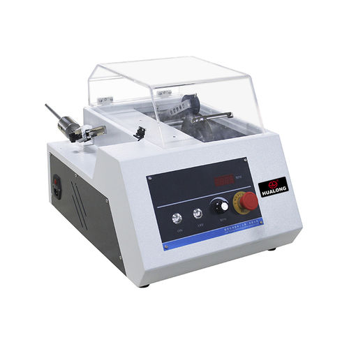 Machine de découpe de métallographie - HLC150 - Shanghai Hualong Test Instruments Corporation - à lame rotative / pour métal / d'échantillons