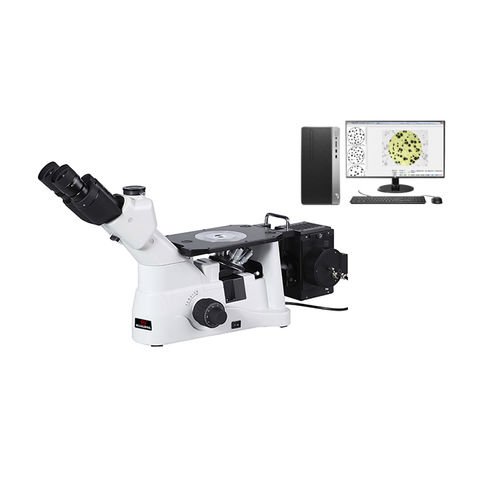 Microscope métallographique - HL201-AW - Shanghai Hualong Test Instruments Corporation - de laboratoire / d'inspection / éducatif