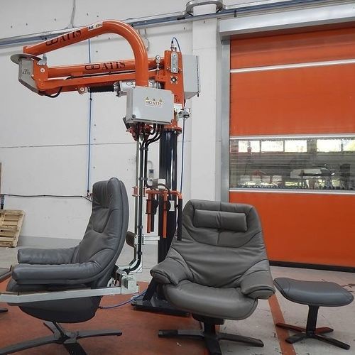 Bras manipulateur pneumatique - Atismirus 100  - ATIS s.r.l. - avec prise / à fourche / pour soulever