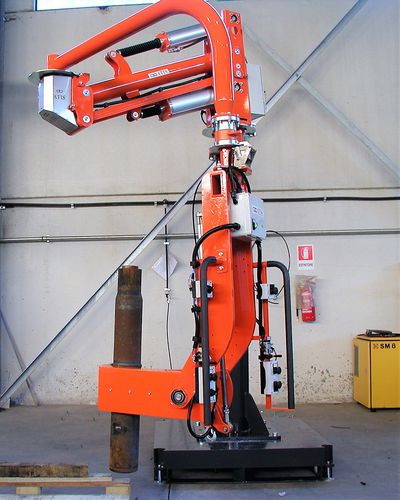 Bras manipulateur pneumatique - Atismirus 300 - ATIS s.r.l. - avec prise / de chargement / pour composants mécaniques