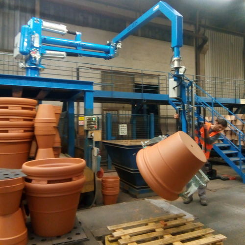 Manipulateur pneumatique - Atismirus 300 - ATIS s.r.l. - avec prise / à fourche / pour rotation