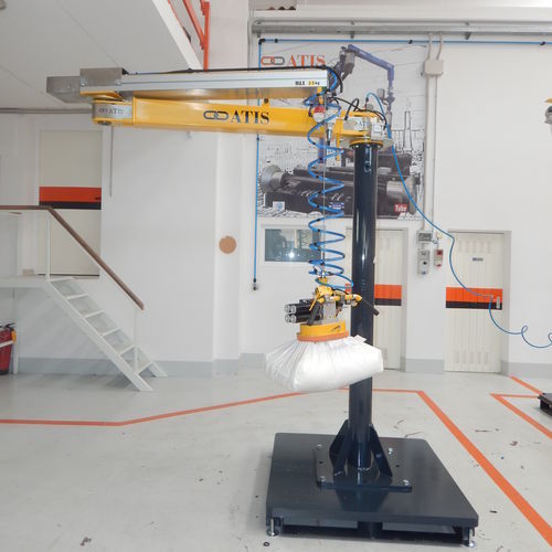 Bras manipulateur pneumatique - Atisacer 80 - ATIS s.r.l. - à ventouse / à vide / pour soulever
