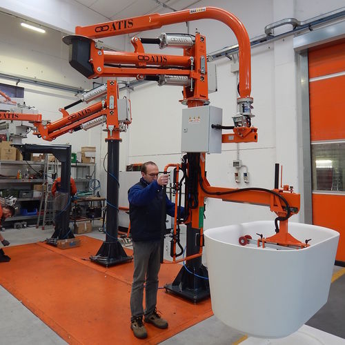 Manipulateur pneumatique - Atismirus 300 - ATIS s.r.l. - avec prise / à ventouse / de chargement