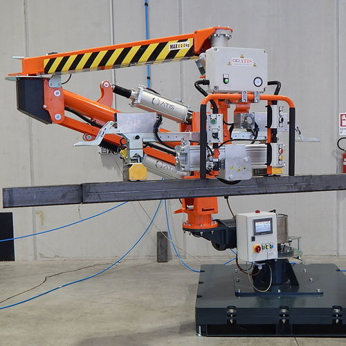 Manipulateur pneumatique - ATISmirus 300 - ATIS s.r.l. - électrique / avec aimant de levage / pour la manutention