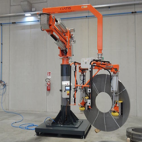 Manipulateur pneumatique - ATISMIRUS 500 - ATIS s.r.l. - avec aimant de levage / de chargement / pour élévation