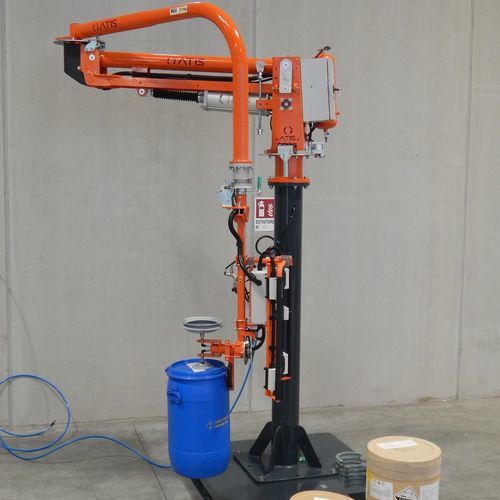 Manipulateur pneumatique - Atis Mirus 100 VT - ATIS s.r.l. - à ventouse / de positionnement / sur colonne