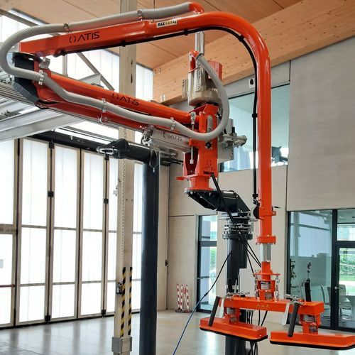 Manipulateur pneumatique - ATISmirus 100 VT - ATIS s.r.l. - avec ventouse / de manutention / pour rouleaux
