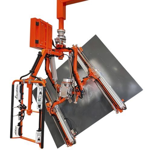 Manipulateur pneumatique - ATISmirus 300 - ATIS s.r.l. - avec système de serrage / de manutention / pour porte