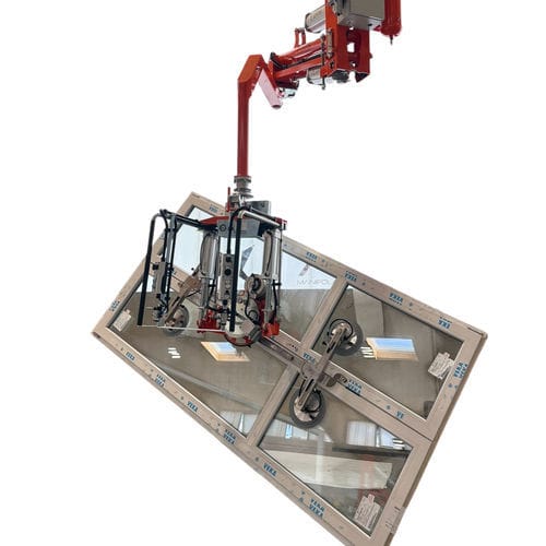 Manipulateur pneumatique - ATISmirus 300 - ATIS s.r.l. - avec ventouse / pour verre / rigide