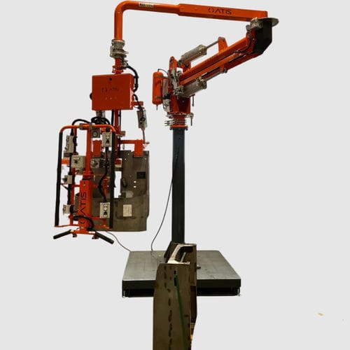 Manipulateur pneumatique - ATISmirus 300 - ATIS s.r.l. - avec prise / de déchargement / de manutention