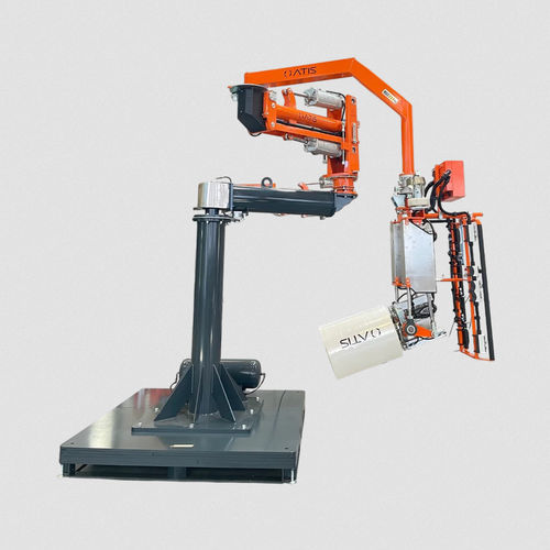 Manipulateur électrique - ATIS s.r.l. - avec prise / pour rouleau de papier / pour l'industrie du papier