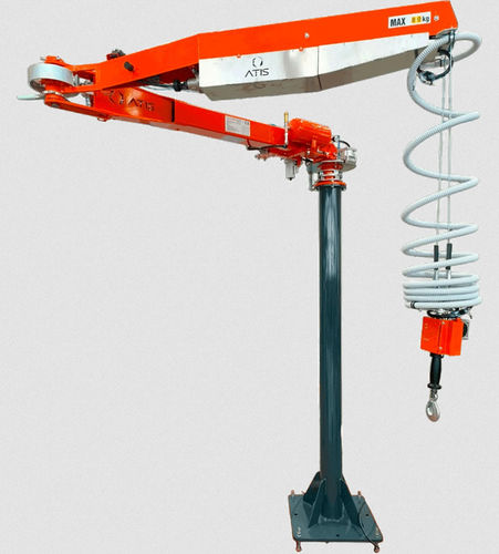 Manipulateur pneumatique - ATIS s.r.l. - avec prise / de manutention / suspendu sur rail