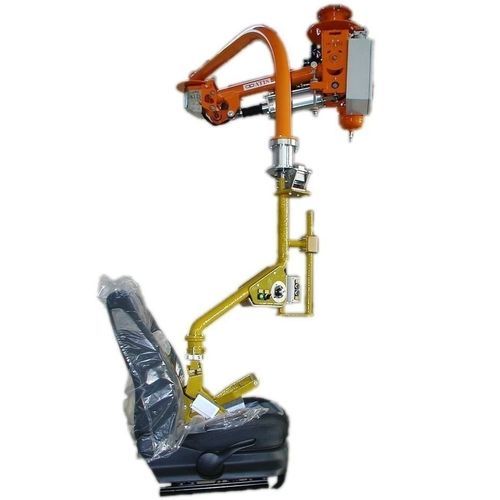 Manipulateur pneumatique - Atismirus 80 - ATIS s.r.l. - avec prise / de positionnement / suspendu sur rail