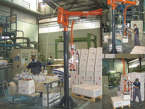 Manipulateur avec outil de prise orbital - ATISmirus 80 - ATIS s.r.l. - pour manutention de carton / pour manutention de caisse