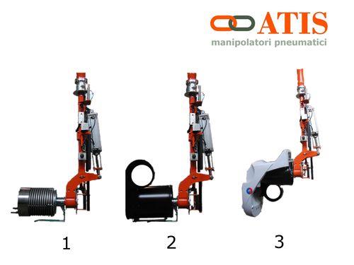 Manipulateur avec prise - ATISmirus - ATIS s.r.l. - pour composants mécaniques / de manutention / assisté