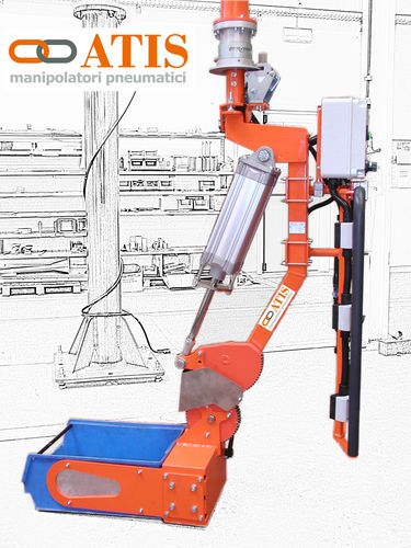 Manipulateur avec prise - ATISmirus 100 - ATIS s.r.l. - pour vider / pour soulever / de caisses