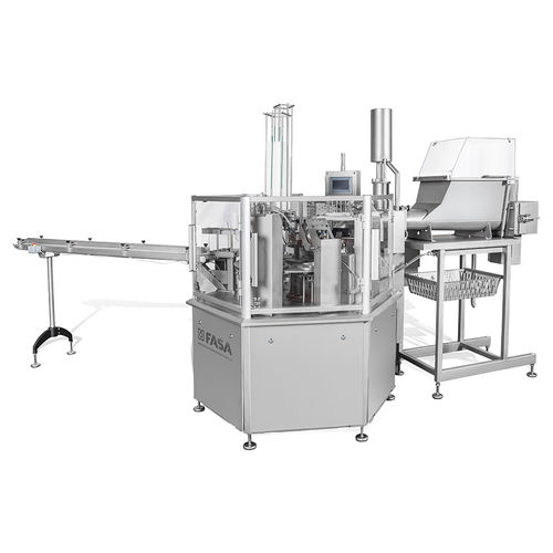 Remplisseuse operculeuse automatique - RFS 40 - FASA - de gobelets / pour tubes / de liquides