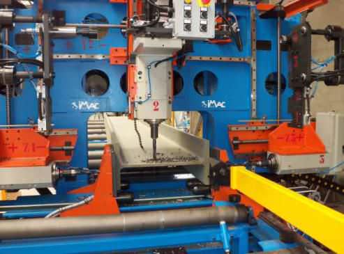 Ligne de perçage CNC - IM DB series - Steelex International - pour poutre