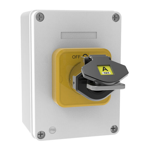 Interrupteur à clé - M-ISB2-63 - Idem Safety Switches - de sélection / 4 pôles / pour usage intensif