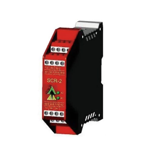 Relais de sécurité d'arrêt d'urgence - SCR-2 - Idem Safety Switches - 2NF / sur rail DIN
